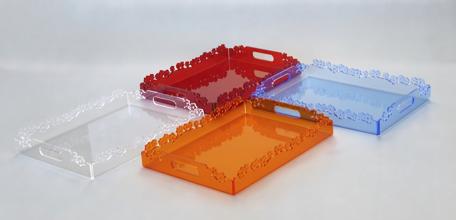 vassoi in plexiglass colorato vassoi in plexiglass colorato